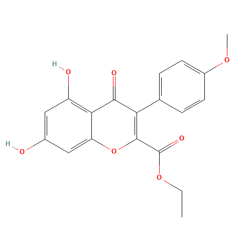 2-CARBETHOXY-5,7-DIHYDROXY-4'-METHOXYISOFLAVONE (CAS: 15485-76-4) - Related Chemical Product