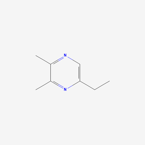 2,3-Dimethyl-5-ethylpyrazine (CAS: 15707-34-3) - Chemical Structure and Molecular Formula 