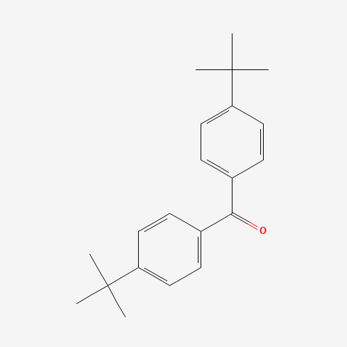 4,4'-DI-TERT-BUTYLBENZOPHENONE (CAS: 15796-82-4) - Chemical Structure and Molecular Formula 