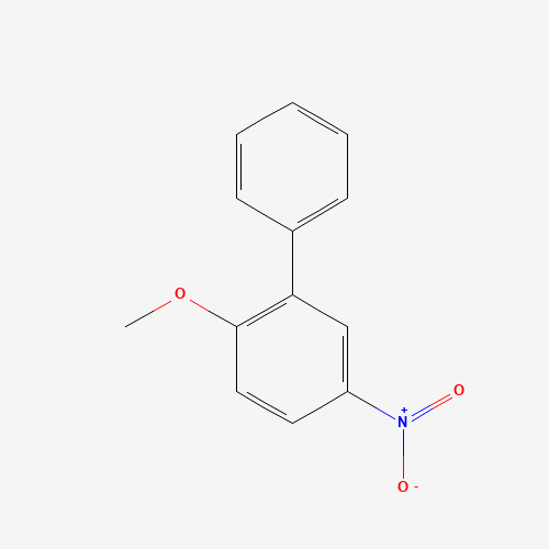 2-Phenyl-4-nitroanisol (CAS: 15854-75-8) - Chemical Structure and Molecular Formula 