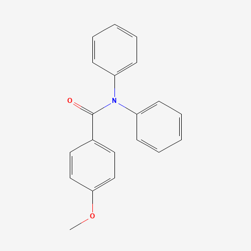 N,N-DIPHENYL-4-METHOXYBENZAMIDE (CAS: 16034-40-5) - Related Chemical Product