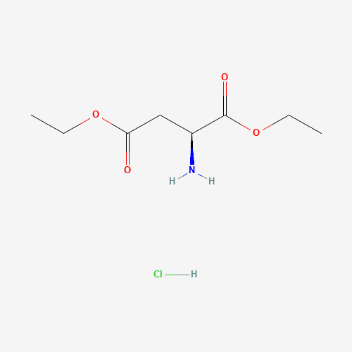H-ASP(OET)-OET HCL (CAS: 16115-68-7) - Chemical Structure and Molecular Formula 