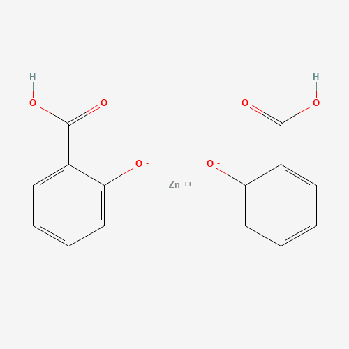 Zinc salicylate (CAS: 16283-36-6) - Chemical Structure and Molecular Formula 