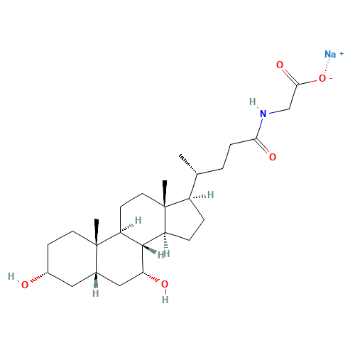 GLYCOCHENODEOXYCHOLIC ACID SODIUM SALT (CAS: 16564-43-5) - Related Chemical Product