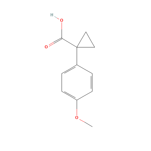 1-(4-METHOXYPHENYL)-1-CYCLOPROPANECARBOXYLIC ACID (CAS: 16728-01-1) - Related Chemical Product