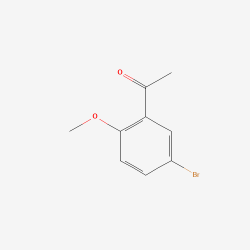 5-Bromo-2-methoxyacetophenone (CAS: 16740-73-1) - Chemical Structure and Molecular Formula 
