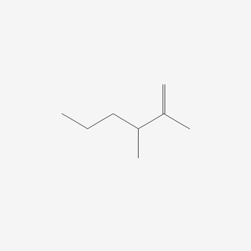 2,3-DIMETHYL-1-HEXENE (CAS: 16746-86-4) - Chemical Structure and Molecular Formula 