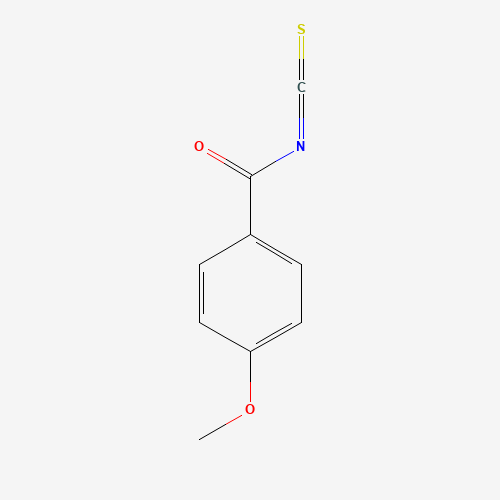 4-METHOXYBENZOYL ISOTHIOCYANATE (CAS: 16778-84-0) - Chemical Structure and Molecular Formula 