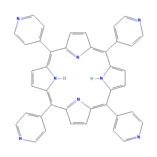 5,10,15,20-TETRA(4-PYRIDYL)-21H,23H-PORPHINE (CAS: 16834-13-2) - Related Chemical Product