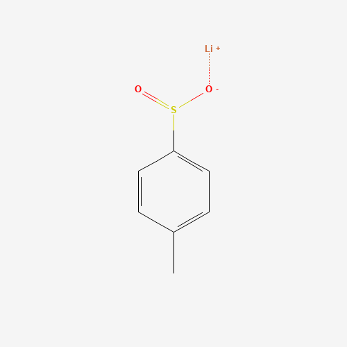TOLUENE-4-SULFINIC ACID LITHIUM SALT (CAS: 16844-27-2) - Chemical Structure and Molecular Formula 