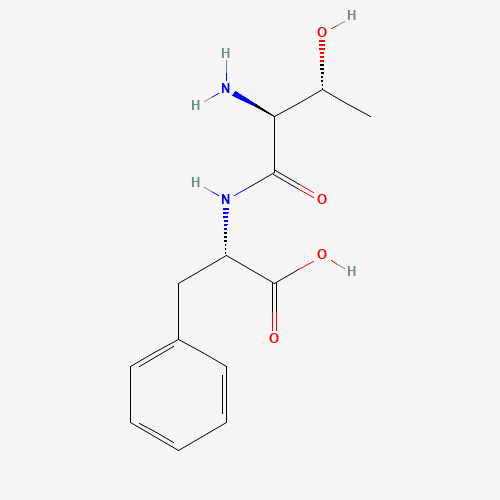 H-THR-PHE-OH (CAS: 16875-27-7) - Chemical Structure and Molecular Formula 
