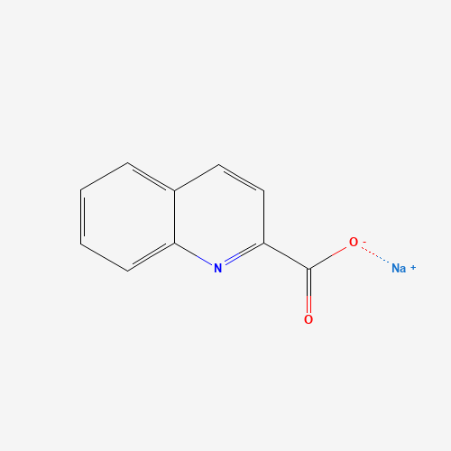 QUINALDIC ACID SODIUM SALT (CAS: 16907-79-2) - Chemical Structure and Molecular Formula 