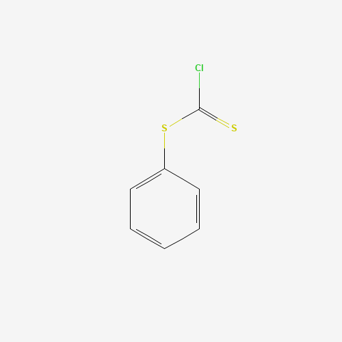 PHENYL CHLORODITHIOFORMATE (CAS: 16911-89-0) - Chemical Structure and Molecular Formula 