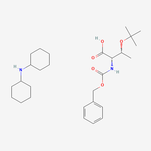 Z-THR(TBU)-OH DCHA (CAS: 16966-07-7) - Chemical Structure and Molecular Formula 