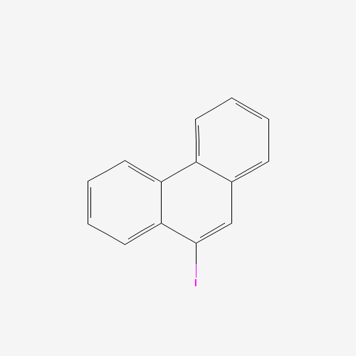 9-IODOPHENANTHRENE (CAS: 17024-12-3) - Chemical Structure and Molecular Formula 