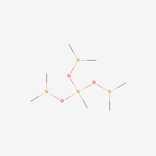Methyltris(dimethylsiloxy)silane chemical structure Methyltris(dimethylsiloxy)silane (CAS: 17082-46-1) - Chemical Structure and Molecular Formula
