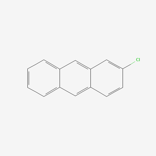 2-Chloroanthracene (CAS: 17135-78-3) - Chemical Structure and Molecular Formula 