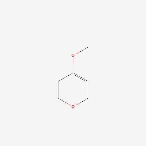 5,6-DIHYDRO-4-METHOXY-2H-PYRAN (CAS: 17327-22-9) - Chemical Structure and Molecular Formula 