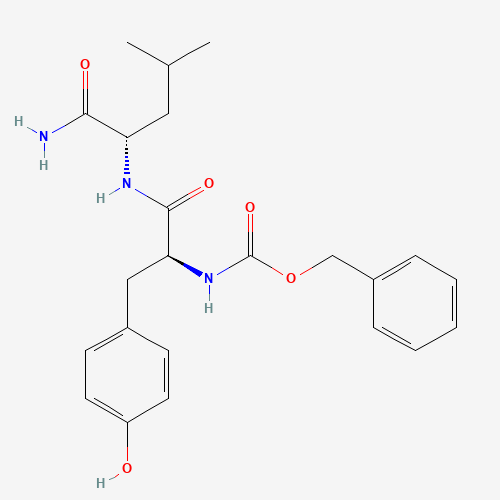 Z-TYR-LEU-NH2 (CAS: 17331-91-8) - Chemical Structure and Molecular Formula 