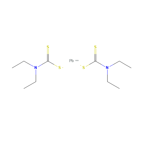 DIETHYLDITHIOCARBAMIC ACID LEAD SALT (CAS: 17549-30-3) - Related Chemical Product