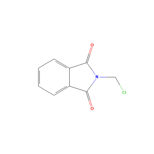 N-(Chloromethyl)phthalimide (CAS: 17564-64-6) - Chemical Structure and Molecular Formula 