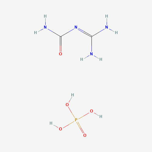Guanylurea phosphate (CAS: 17675-60-4) - Chemical Structure and Molecular Formula 