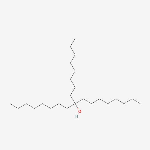 9-OCTYL-9-HEPTADECANOL (CAS: 17687-72-8) - Chemical Structure and Molecular Formula 