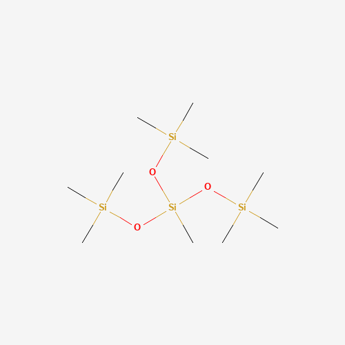 Methyltris(trimethylsiloxy)silane (CAS: 17928-28-8) - Chemical Structure and Molecular Formula 