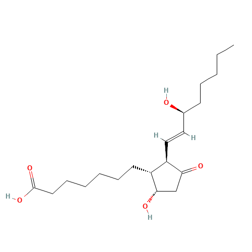 9ALPHA,15S-DIHYDROXY-11-OXO-PROST-13E-EN-1-OIC ACID (CAS: 17968-82-0) - Related Chemical Product