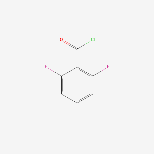2,6-Difluorobenzoyl chloride (CAS: 18063-02-0) - Chemical Structure and Molecular Formula 