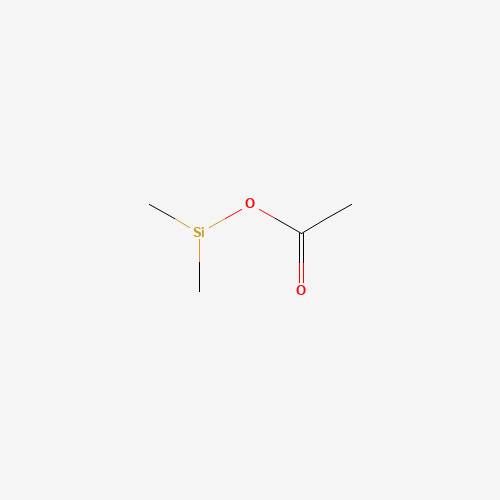 DIMETHYLACETOXYSILANE (CAS: 18243-23-7) - Chemical Structure and Molecular Formula 