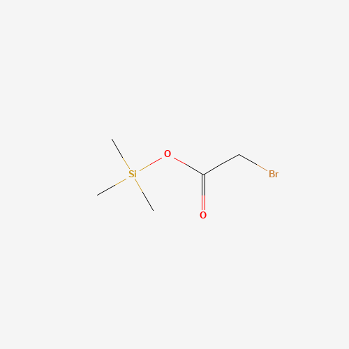 TRIMETHYLSILYL BROMOACETATE (CAS: 18291-80-0) - Chemical Structure and Molecular Formula 