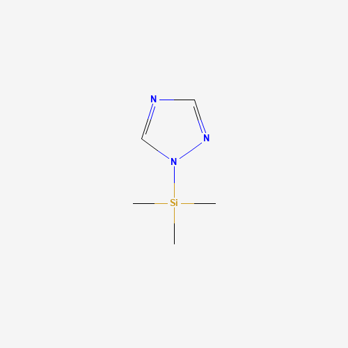 1-TRIMETHYLSILYL-1,2,4-TRIAZOLE (CAS: 18293-54-4) - Chemical Structure and Molecular Formula 