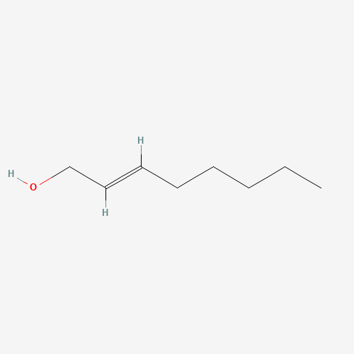 trans-2-Octen-1-ol (CAS: 18409-17-1) - Chemical Structure and Molecular Formula 