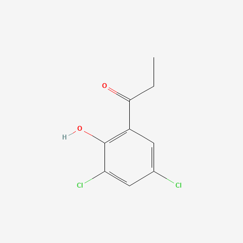 1-(3,5-DICHLORO-2-HYDROXYPHENYL)PROPAN-1-ONE (CAS: 18430-74-5) - Related Chemical Product