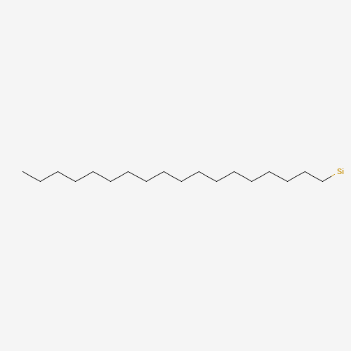 N-OCTADECYLSILANE (CAS: 18623-11-5) - Chemical Structure and Molecular Formula 