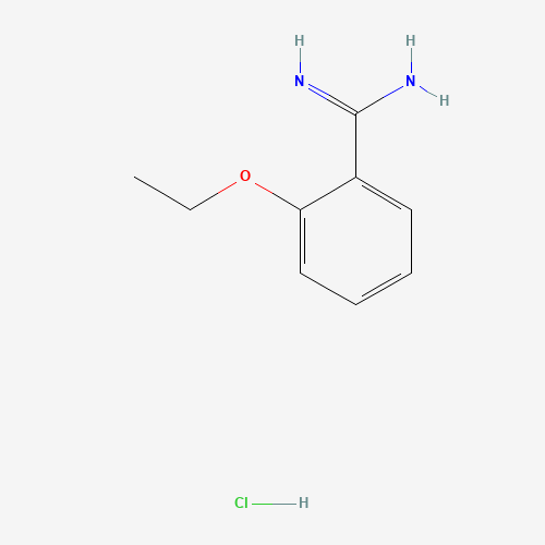 2-Ethoxybenzamidine hydrochloride (CAS: 18637-00-8) - Chemical Structure and Molecular Formula 