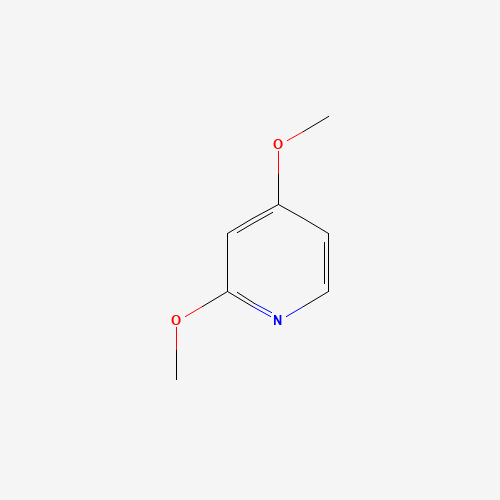 2,4-DIMETHOXYPYRIDINE (CAS: 18677-43-5) - Chemical Structure and Molecular Formula 