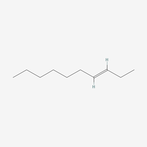 TRANS-3-DECENE (CAS: 19150-21-1) - Chemical Structure and Molecular Formula 