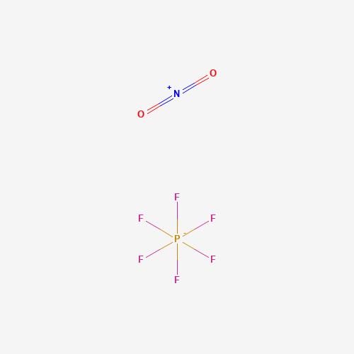 NITRONIUM HEXAFLUOROPHOSPHATE (CAS: 19200-21-6) - Chemical Structure and Molecular Formula 