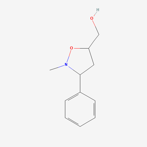 (2-METHYL-3-PHENYLTETRAHYDRO-5-ISOXAZOLYL)METHANOL (CAS: 19345-02-9) - Related Chemical Product