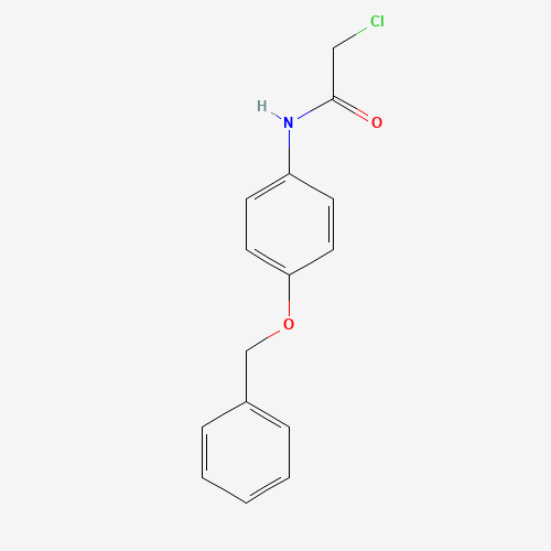 N-(4-BENZYLOXY-PHENYL)-2-CHLORO-ACETAMIDE (CAS: 19514-92-2) - Related Chemical Product