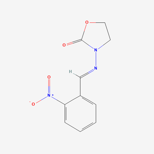 2-NP-AOZ (CAS: 19687-73-1) - Chemical Structure and Molecular Formula 