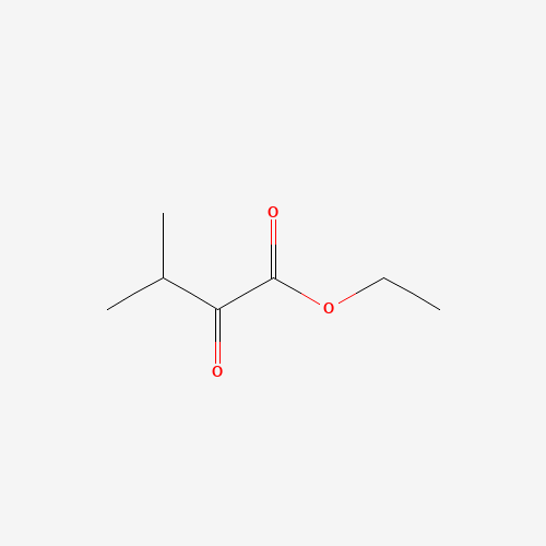 ETHYL 3-METHYL-2-OXOBUTYRATE (CAS: 20201-24-5) - Chemical Structure and Molecular Formula 