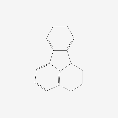 1,2,3,10B-TETRAHYDROFLUORANTHENE (CAS: 20279-21-4) - Chemical Structure and Molecular Formula 