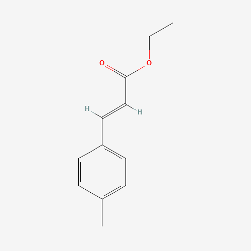 Ethyl 4-methylcinnamate (CAS: 20511-20-0) - Chemical Structure and Molecular Formula 