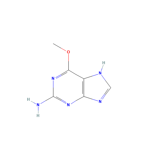 6-Methoxyguanine (CAS: 20535-83-5) - Chemical Structure and Molecular Formula 
