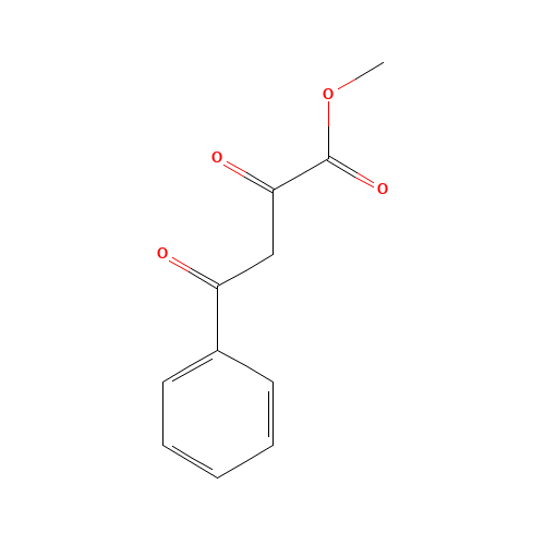 METHYL 2,4-DIOXO-4-PHENYLBUTANOATE (CAS: 20577-73-5) - Chemical Structure and Molecular Formula 