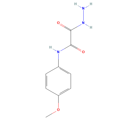 2-HYDRAZINO-N-(4-METHOXYPHENYL)-2-OXOACETAMIDE (CAS: 20580-47-6) - Related Chemical Product