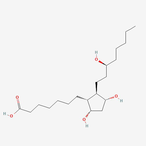 13,14-DIHYDRO PROSTAGLANDIN F1ALPHA (CAS: 20592-20-5) - Chemical Structure and Molecular Formula 